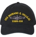 USS Mariano G Vallejo SSBN-658 with Dolphins Unstructured Dad Cap