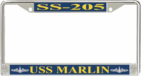USS Marlin SS-205 License Plate Frame