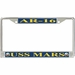 USS Mars AR-16 License Plate Frame