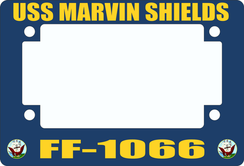 USS Marvin Shields FF-1066 Motorcycle Frame