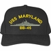 USS Maryland BB-46 Ship Custom Embroidered Cap