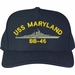USS Maryland BB-46 Ship Custom Embroidered Cap