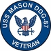 USS Mason DDG-87 Veteran Decal Sticker