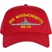 USS Massachusetts BB-59 Custom Embroidered Cap