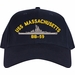 USS Massachusetts BB-59 Custom Embroidered Cap