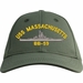 USS Massachusetts BB-59 Custom Embroidered Cap
