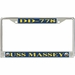 USS Massey DD-778 License Plate Frame