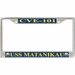 USS Matanikau CVE-101 License Plate Frame