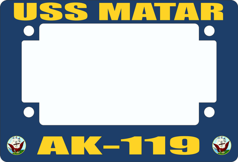 USS Matar AK-119 Motorcycle Frame