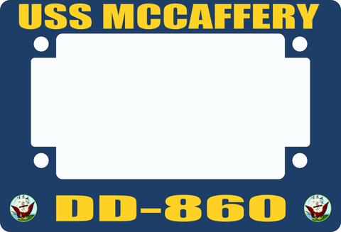 USS McCaffery DD-860 Motorcycle Frame