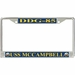 USS McCampbell DDG-85 License Plate Frame