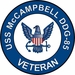 USS McCampbell DDG-85 Veteran Decal Sticker