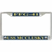 USS McClusky FFG-41 License Plate Frame