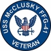 USS McClusky FFG-41 Veteran Decal Sticker