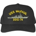 USS McFaul DDG-74 Ship Custom Embroidered Cap