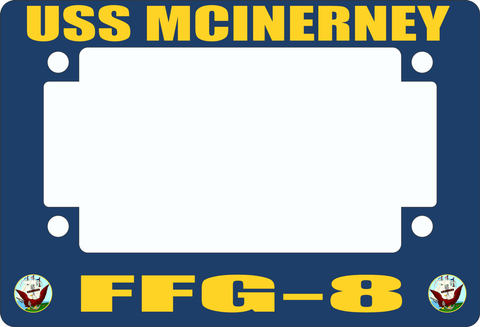 USS McInerney FFG-8 Motorcycle Frame