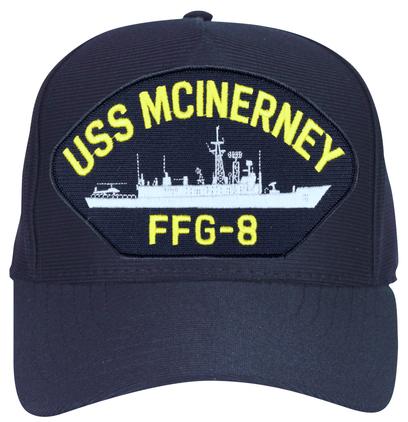 USS McInerney FFG-8 Ship Cap