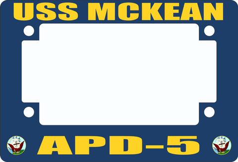 USS McKean APD-5 Motorcycle Frame