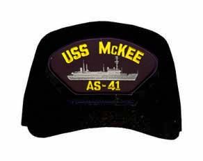 USS McKee AS-41 Ship Cap