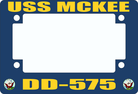 USS McKee DD-575 Motorcycle Frame