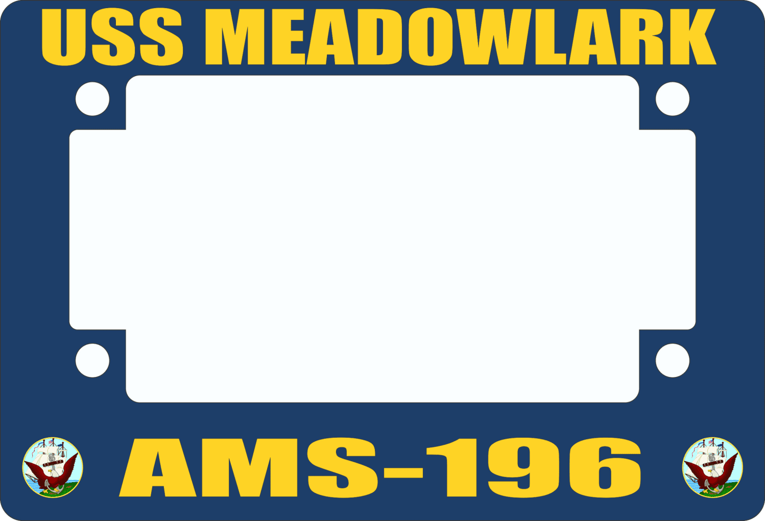USS Meadowlark AMS196 Motorcycle Frame