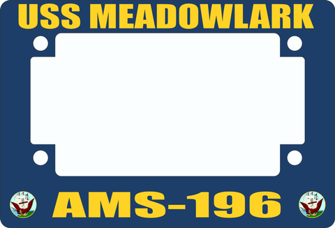 USS Meadowlark AMS-196 Motorcycle Frame
