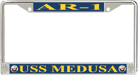 USS Medusa AR-1 License Plate Frame