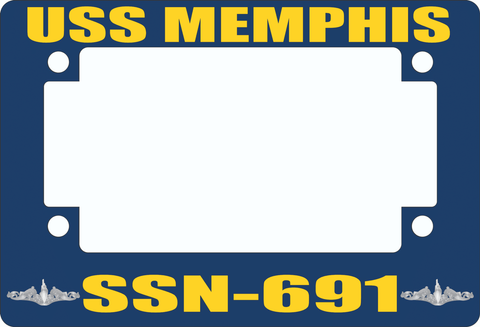 USS Memphis SSN-691 Motorcycle Frame