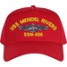 USS Mendel Rivers SSN-686 with Dolphins Custom Embroidered Cap