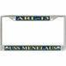 USS Menelaus ARL-13 License Plate Frame