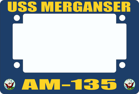 USS Merganser AM-135 Motorcycle Frame