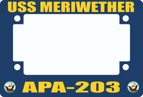 USS Meriwether APA-203 Motorcycle Frame