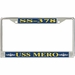 USS Mero SS-378 License Plate Frame