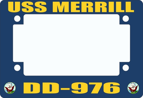 USS Merrill DD-976 Motorcycle Frame