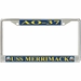 USS Merrimack AO-37 License Plate Frame