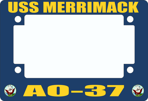 USS Merrimack AO-37 Motorcycle Frame
