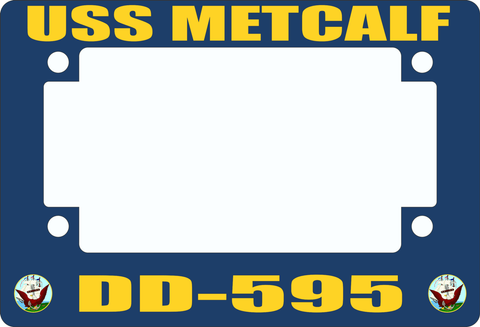 USS Metcalf DD-595 Motorcycle Frame
