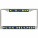 USS Miami CL-89 License Plate Frame