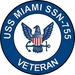 USS Miami SSN-755 Veteran Decal Sticker