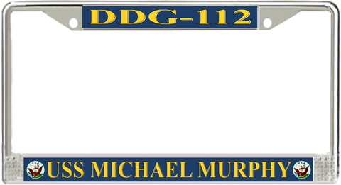 USS Michael Murphy DDG-112 License Plate Frame