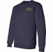 USS Michigan SSBN-727 (BLUE) with Dolphins Embroidered Sweatshirt