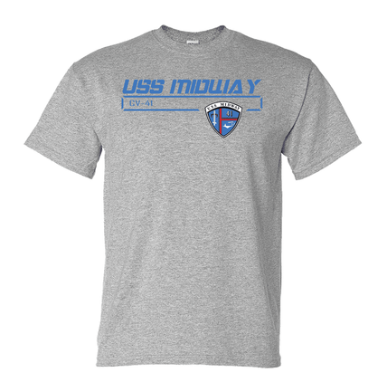 USS Midway CV-41 Crest T-Shirt