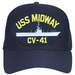 USS Midway CV-41 Ships Ball Cap