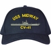 USS Midway CV-41 U.S. Made Cap