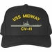 USS Midway CV-41 U.S. Made Cap