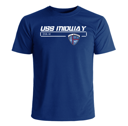 USS Midway CVA-41 Crest T-Shirt