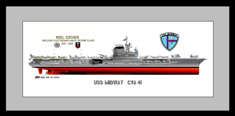 USS Midway CVA-41 Print