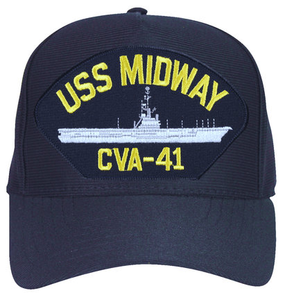 USS Midway CVA-41 Ships Ball Cap