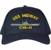 USS Midway CVA-41 U.S. Made Cap