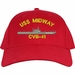 USS Midway CVB-41 Imported Cap